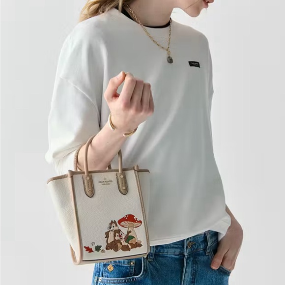 Kate Spade X Disney Chip N Dale Ella mini tote - Picture 5 of 7